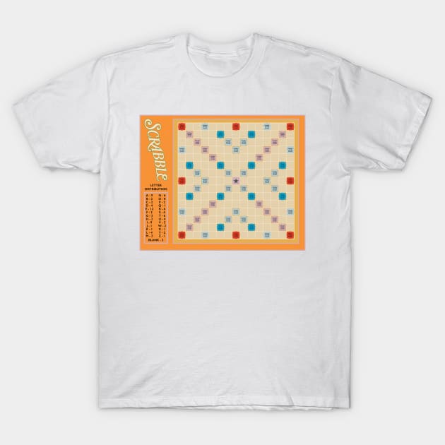 Scrabble T-Shirt by imlying